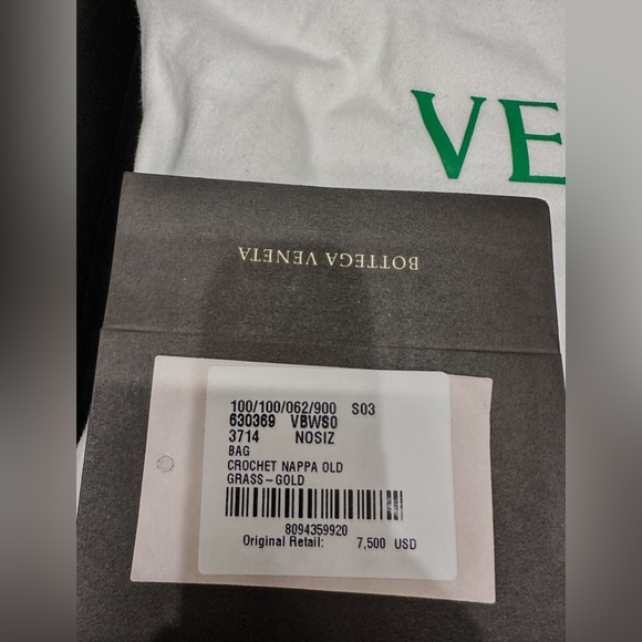 BOTTEGA VENETA NAPPA LEATHER SHOULDER BAG NWT| LIMITED EDITION 🔥$7,500 - Picture 2 of 9